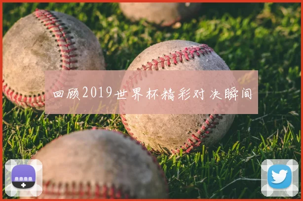 回顾2019世界杯精彩对决瞬间